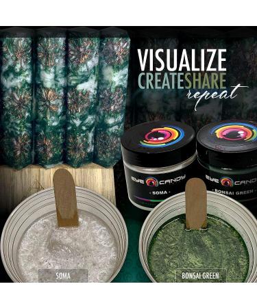 Eye Candy Premium Mica Powder Pigment Bonsai Green 50g - Multipurpose DIY Arts and Crafts Additive for Woodworking, Bath Bombs, Resin, Paint, Epoxy, Soap, Nail Polish - Buy Online on GoSupps.com