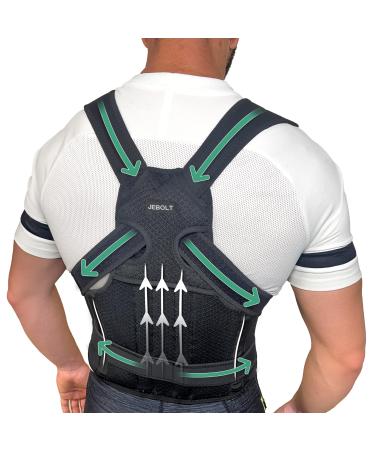 Back straight.Home correction back women and men: shoulder belt keeping correction - straight back straight with lumbara belt for relief and correction of back pain