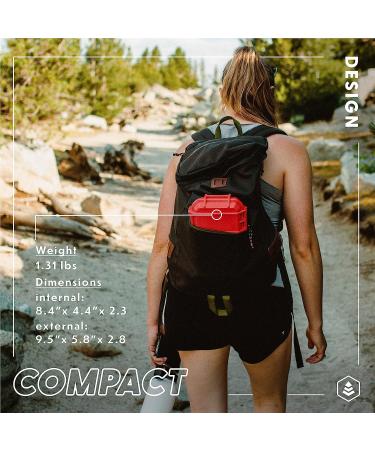 Evergreen 56 Waterproof Dry Box Protective Case - USA Made for Cameras, Phones, Camping, Fishing, Hiking - Black - Buy Online on GoSupps.com