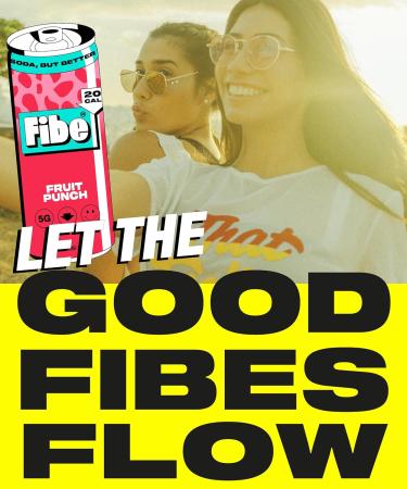 FIBE Prebiotic Soda | Rich in Beneficial Live Cultures | Boosts Immune System | Low Calories | Vitamin B&C | Vegan & Gluten Free | Recyclable & Sustainable (Variety Pack - 12 x 250ml) - Buy Online on GoSupps.com