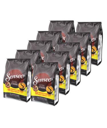 Senseo Extra Dark Roast, New Design, Pack of 10, 10 x 48 Coffee Pods