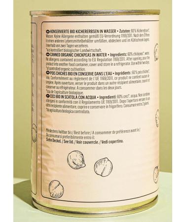 Buy Koro Organic Chickpeas - Ready-to-Eat 12x240g Preservative-Free | Versatile & From Controlled Organic Cultivation - Buy Online on GoSupps.com