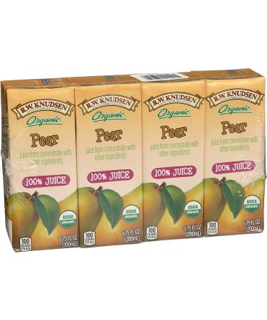 Knudsen Pear Juice 4-Pack - Refreshing Natural Flavor for Healthy Living - Buy Online on GoSupps.com
