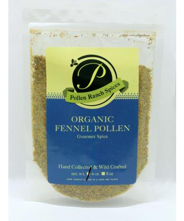 Pollen Ranch Wild Crafted, Organic Fennel Pollen 4 Oz Resealable Pouch