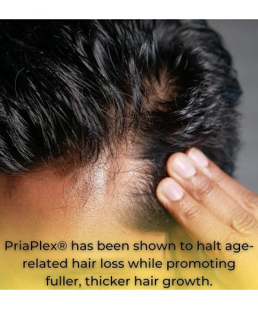 PriaPlex Natural Hair Growth Supplement for Men and Women - Supports Healthy Hair Regrowth - 180 Caplets - Buy Online on GoSupps.com