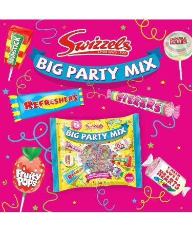 Swizzels Big Party Mix Bag 900g - A Large Selection of Delicious and Fruity Candy Treats Perfect for Parties and Special Occasions - Buy Online on GoSupps.com