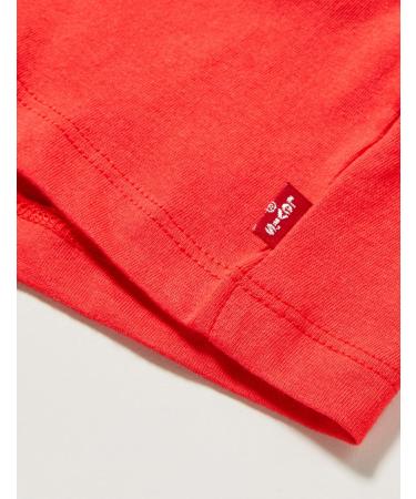 Levi's Kids Long Sleeve Cozy Tee Shirt - Baby Boys 12 Months (Tomato) - Buy Online on GoSupps.com