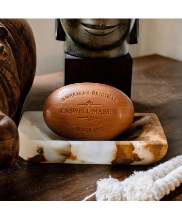 Caswell-Massey Woodgrain Sandalwood Bar Soap | Scented & Moisturizing Bath Soap | Made In USA | 5.8 oz | 1 Count - Buy Online on GoSupps.com
