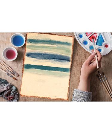 6x4 inches Mixed Media Watercolor Paper | 150 GSM Thick Deckle Edge Handmade Paper - Buy Online on GoSupps.com