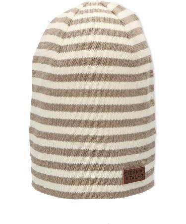 Sterntaler Unisex Slouch Stripe Beanie Hat 51 Ecru - Stylish & Comfortable International Shipping - Buy Online on GoSupps.com