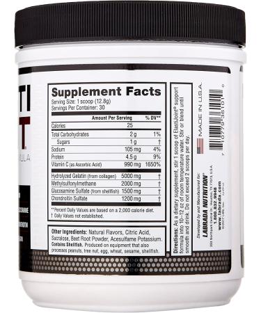 Labrada ElastiJoint Joint Support Formula - Fruit Punch Flavor 13.54 oz | Premium Joint Health Supplement - Buy Online on GoSupps.com