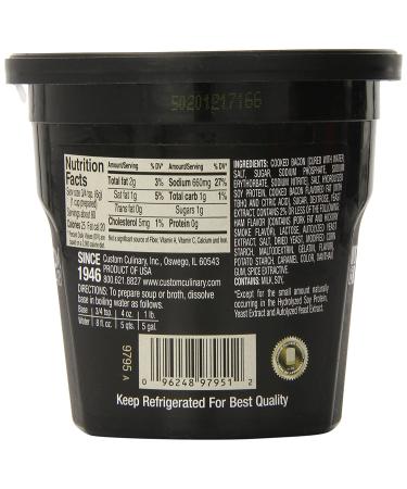 Custom Culinary Gold Label Base Bacon  1 Pound - Buy Online on GoSupps.com