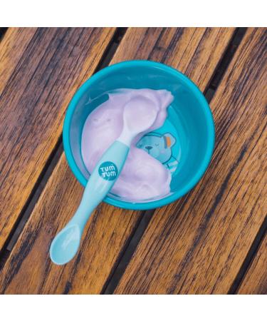TUM TUM 3pc Swapsie Weaning Spoons Set - Double Ended Baby Spoons (Blue) - BPA & Dishwasher Safe - Buy Online on GoSupps.com
