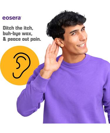 eosera Ear Wax MD Cleaning Kit - Fast-Acting Ear Wax Dissolving Drops & Rinse Bulb - Doctor Recommended, Clinically Proven Earwax Dissolver for Adults & Kids - Works in 15 Minutes - 10 Vials 10 Vials (1.5 ml each) - Buy Online on GoSupps.com