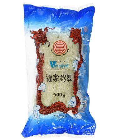 Diamond glass noodles long Lungkou Vermicelli pack of 6 (6 x 500g pack) 500 g (pack of 6)