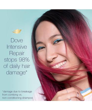 Dove Strengthening Shampoo & Conditioner Set - Intensive Repair for Damaged & Dry Hair with Keratin - 12 oz (2 Count - Buy Online on GoSupps.com