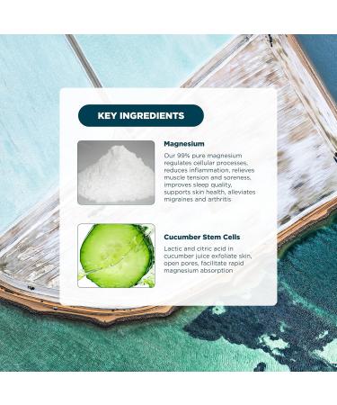 Buy MAG I.C. Magnesium Gel with Organic Cucumber - Fast Muscle Relief Soothing & Safe for Sensitive Skin - 200mL | International Shipping Available - Buy Online on GoSupps.com