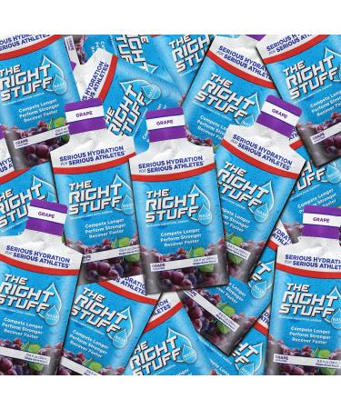 The Right Stuff Electrolyte Drink Additive STD - Grape 10 Pouch Box | International Shipping Available - Buy Online on GoSupps.com