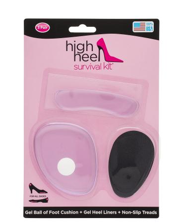| Gel Ball of Foot Cushions + Gel Heel Liners + Ground Grippers