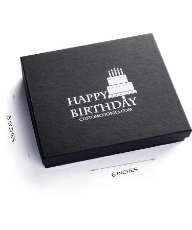 80th Birthday Cookies Gift Basket - Gourmet Cookie Box for Turning 80 - Kosher B-Day Care Package for Women & Men - Buy Online on GoSupps.com