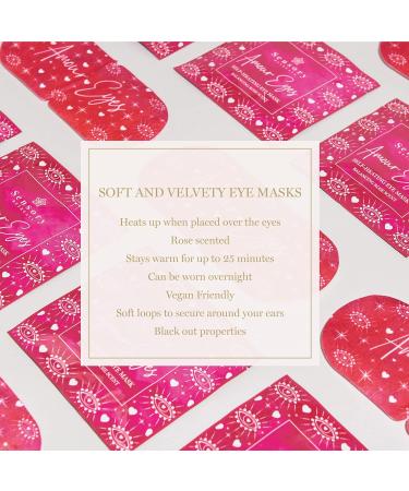 5 Amour Eyes Self-Heating Eye Masks Box of 5 Heated Eye Mask Reviving Rose Scent Soothing Sleep Mask - Buy Online on GoSupps.com