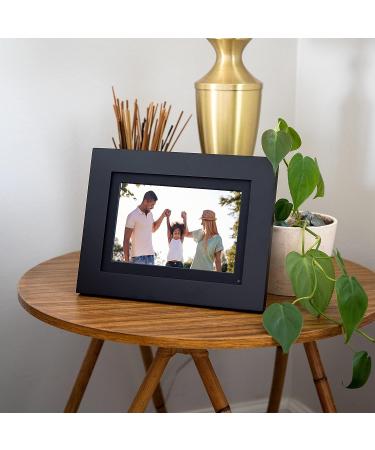 Simply Smart Home Photoshare 8 WiFi Digital Picture Frame - 8 GB, Touchscreen, Easy Setup | Black Wood Frame | Share Photos from Phone | Holds 5,000+ Photos | No Fees - Buy Online on GoSupps.com