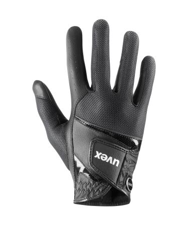uvex sumair Horse Riding Gloves for Women & Men - Stretchable, Breathable & with Touchscreen Capability black 9.5