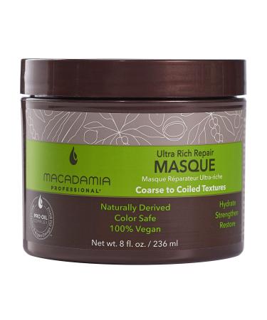 Macadamia Professional Ultra Rich Repair Masque Coarse to Coiled Textures 8 fl oz (236 ml)