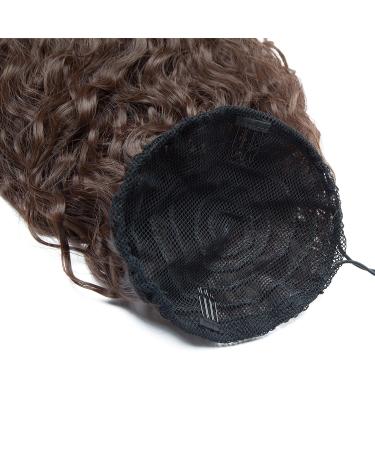 SEGO Medium Brown Hairpiece Bun Hair Extensions - Wavy Ponytail Tie & Updos - Buy Online on GoSupps.com