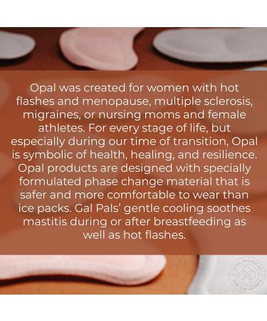 Opal Cool Gal Pals - Mist Cool Pack Therapy Set for Bra Inserts - Buy Online on GoSupps.com