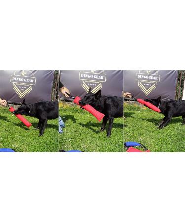 Dingo Gear Cotton Nylon Bite Sausage for Dog Training | IGP IPO Obedience & Protection Sport - 45x8 cm Blue - Buy Online on GoSupps.com