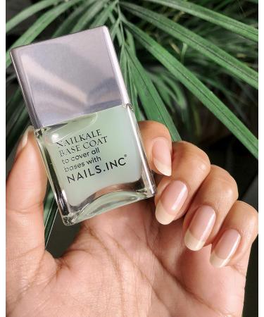 NAILS INC. NAILKALE Superfood Base Coat | Nourishing Nail Treatment for Healthy Shine - Buy Online on GoSupps.com