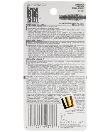 Maybelline New York Volum' Express The Colossal Waterproof Mascara - Very Black 0.33 fl. oz - Buy Online on GoSupps.com