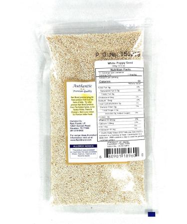 Rani White Poppy Seeds Whole (Khus Khus) Spice 3.5oz (100g) All Natural | Vegan | Gluten Friendly | Non-GMO | Indian Origin POLY BAG 100 g (Pack of 1) - Buy Online on GoSupps.com