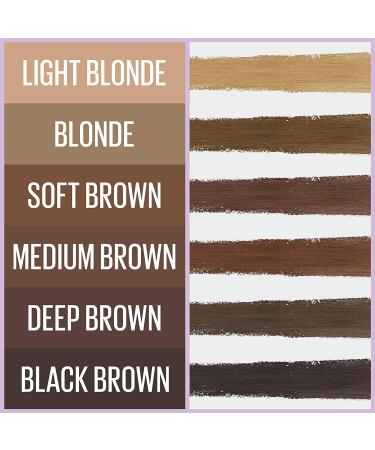 Maybelline Express Brow 2-in-1 Pencil and Powder Blonde 0.02 Fl Oz (Pack of 2) - Maybelline New York - Buy Online on GoSupps.com