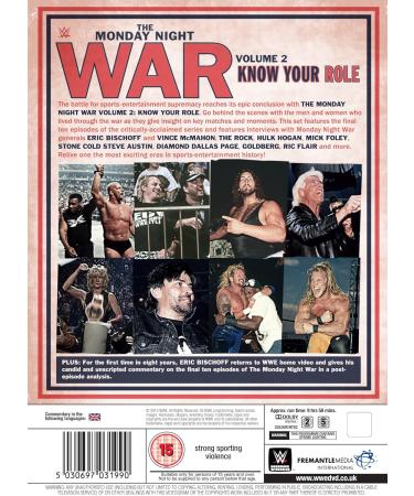WWE: Monday Night War Vol. 2 - Know Your Role DVD  - Buy Online on GoSupps.com