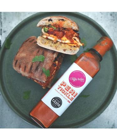 Cheeky Indian Peri Tickle Hot Tangy & Spicy Pickle Sauce 220g | Natural & Organic | Vegetarian & Dairy-Gluten Free - Buy Online on GoSupps.com