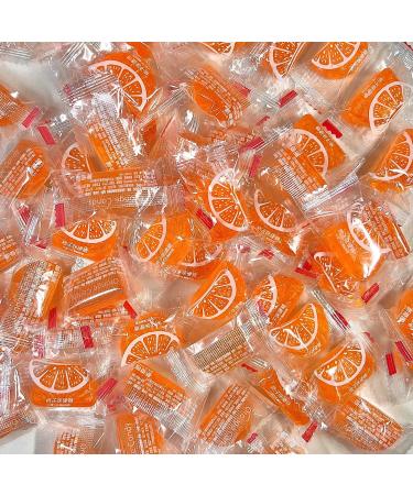 Sour and Sweet Fruit Orange Flavor Toffee Orange Hard Candy Chewing Candy Preserved Fruit Sweets Snacks Candy Snacks Wedding Candy Desserts Casual Snacks gift pack (250g (about 30 pieces)) - Buy Online on GoSupps.com