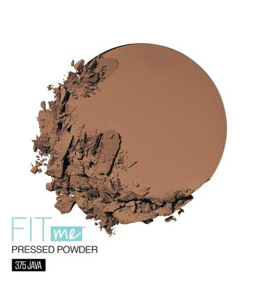 Maybelline Fit Me Matte + Poreless Pressed Face Powder Makeup Java 1 Count - Pack of 2 | Long-lasting Formula for Flawless Skin - Buy Online on GoSupps.com