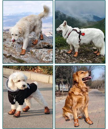 Pawcasins Dog Shoes: Dog Boots & Paw Protectors for Medium, Large, and Small Dogs - Snow, Rain, Winter, Summer - Size 1 (1.9 x 2.3) - Buy Online on GoSupps.com