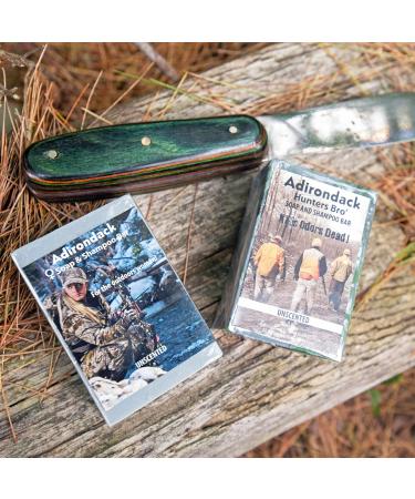 ADK Hunter Women Unscented Camo Soap Bar - Artisan 3-in-1 Body Wash Shampoo & Conditioner with Activated Charcoal | No Odor Human Scent Removal Gift - 4 Oz - Buy Online on GoSupps.com