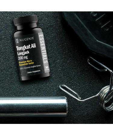 Nugenix Essentials Tongkat Ali for Men Support for Men's Health Longjack Eurycoma Longifolia Extract 60 Count 60 Count (Pack of 1) - Buy Online on GoSupps.com