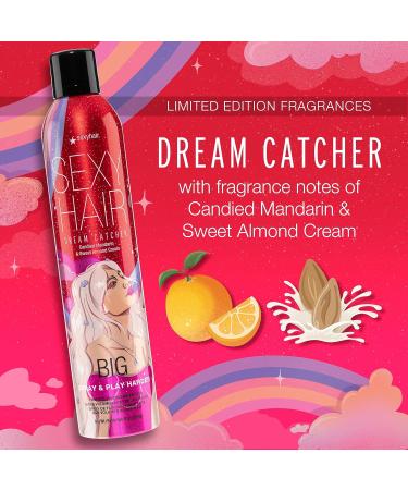 SexyHair Big Spray & Play Harder Firm Volumizing Hairspray | All Day Hold and Shine | Up to 72 Hour Humidity Resistance Spray & Play Harder | 10 fl oz (Dream Catcher) - Buy Online on GoSupps.com