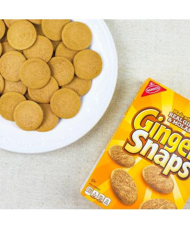 Ginger Snaps Cookies - Set of 6, 16 oz Boxes | Delicious and Crunchy Snack Option - Buy Online on GoSupps.com
