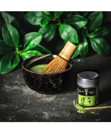 Green of Japan Ceremonial Grade Matcha Powder | 150 g Mega Pack | Harvested in Japan | Matcha Green Tea Powder | Perfect for The Japanese Tea Ceremony | Vegan & Vegetarian Friendly - Buy Online on GoSupps.com