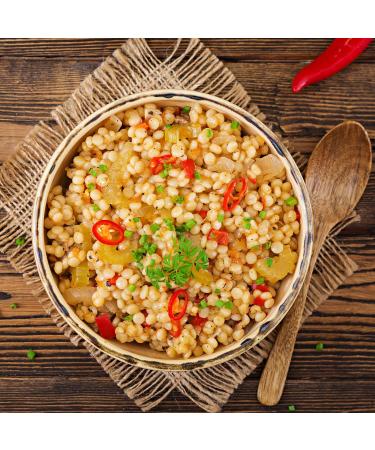 Yupik Toasted Pearl Couscous 1kg Toasted Pearl 1 kg (Pack of 1) - Buy Online on GoSupps.com
