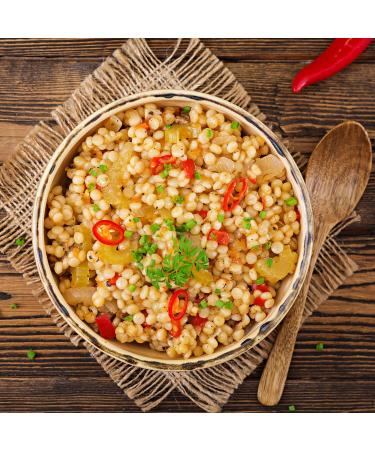 Yupik Toasted Pearl Couscous 1kg 6 Count Toasted Pearl 6 kg - Buy Online on GoSupps.com
