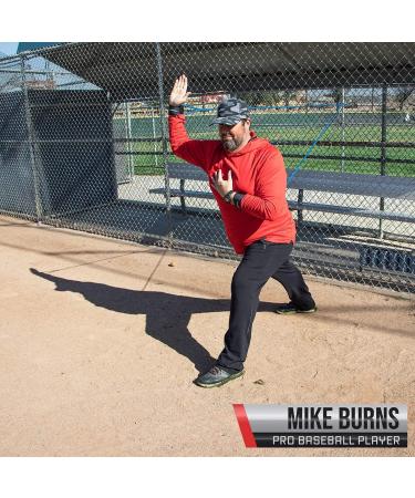 PowerNet Arm Care Bands - Baseball Softball Strength Training PowerBands for Injury Rehab & Pitching Warm-Ups - Attach Anywhere - Black | Advanced - Buy Online on GoSupps.com