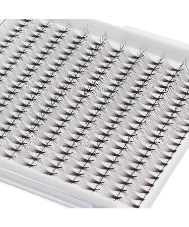 Dedila 220Pcs Grafting 14D Premade Fans Eyelashes Long Stem | Natural Individual False Eyelashes Cluster | 14-15-16mm Lengths - Buy Online on GoSupps.com