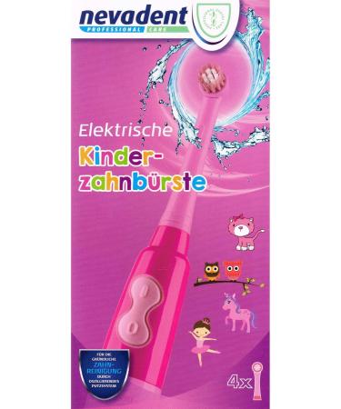Buy Nevadent Electric Children's Toothbrush 273033 NKZ 3 A1 - Red | International Shipping | New with Box & Attachments - Buy Online on GoSupps.com
